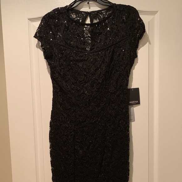 Lace sequined dress - Picture 2 of 4